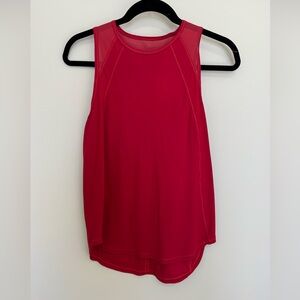 Lululemon Sculpt tank top Red size 4